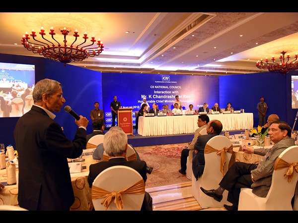 సిసిఐ ముఖాముఖిలో కెసిఆర్