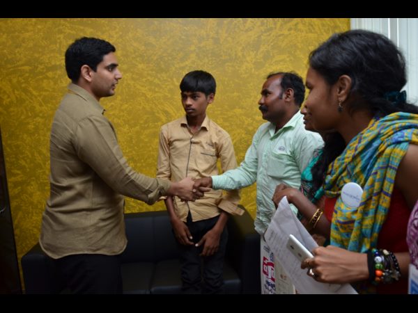 బాలుడి చివరి కోరిక తీర్చి, సంతోషపెట్టిన నారా లోకేష్