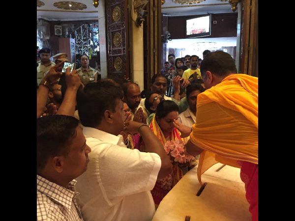 సిద్దివినాయక ఆలయంలో