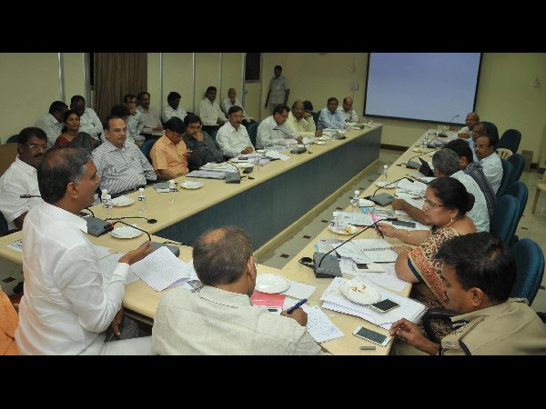 హరీశ్ రావు సమీక్ష