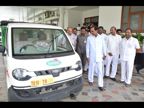 చెత్త డబ్బాలకు, జీహెచ్ఎంసీ వాహనాలకు కేసీఆర్ గ్రీన్ సిగ్నల్ 