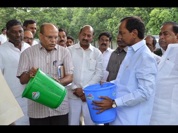 చెత్త డబ్బాలకు, జీహెచ్ఎంసీ వాహనాలకు కేసీఆర్ గ్రీన్ సిగ్నల్ 