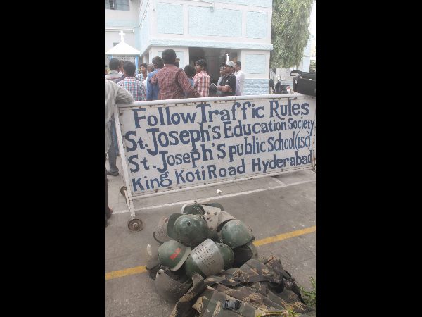 Student dies in St. Joseph's school clashes at hyderabad
