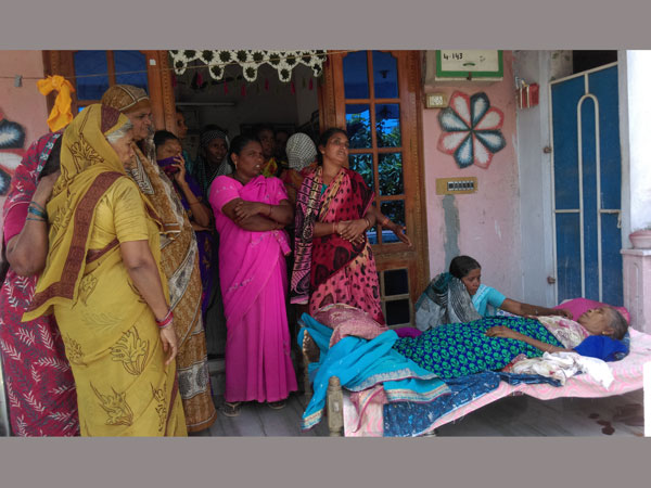 Pictures: Ex armyman kills mother in Guntur district 