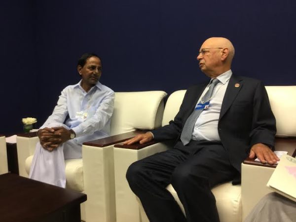 డబ్ల్యూఈఎఫ్లో కెసిఆర్ డబ్ల్యూఈఎఫ్లో కెసిఆర్