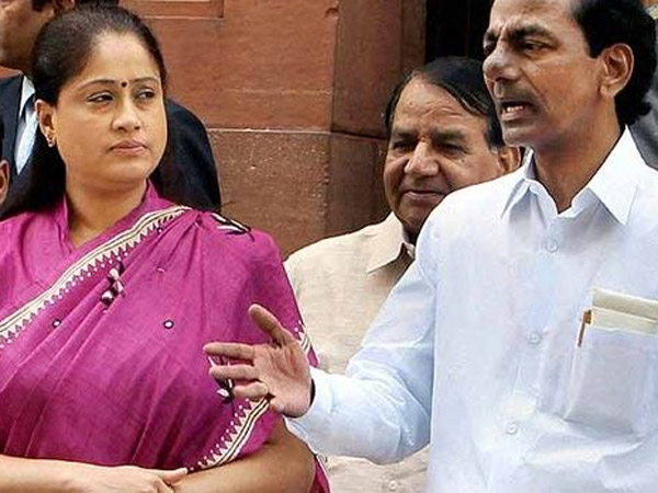 KCR China tour ends; return today, Vijayasanthi fired KCR China tour ends; return today, Vijayasanthi fired