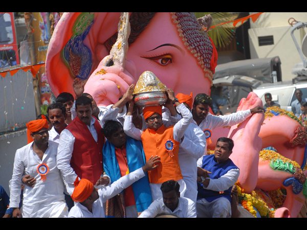  రూ 10.32 లక్షలు పలికిన బాలాపూర్ లడ్డూ ఇదే