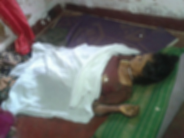 50 year old women Asha body found in Madikeri taluk on Monday.