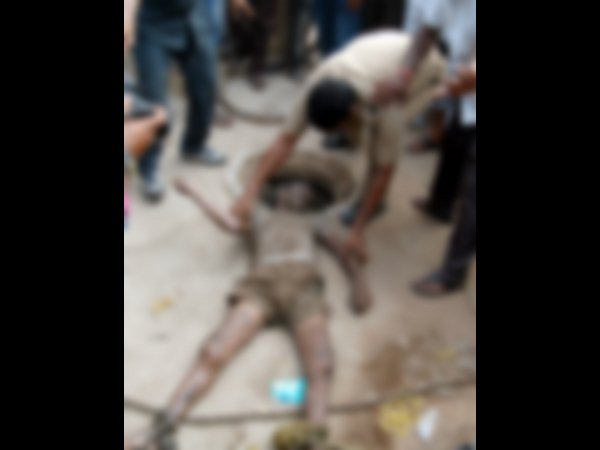 నగరంలోని మ్యాన్‌హోల్‌కు నిండు ప్రాణం బలి