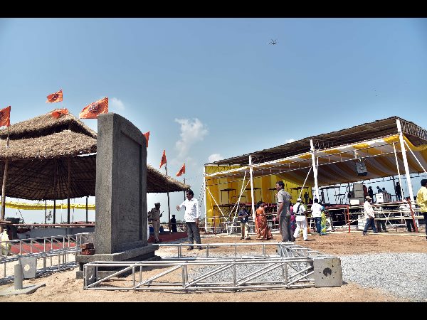 అమరావతి ఏర్పాట్లు