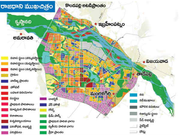 Amaravathi foundation arrangements from uddanda rayunipalem