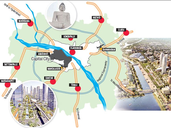 Andhra Pradesh new capital Amaravati foundation ceremony Andhra Pradesh new capital Amaravati foundation ceremony