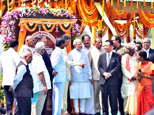 Need Urban Development, This is an Opportunity: PM Modi in Amaravati