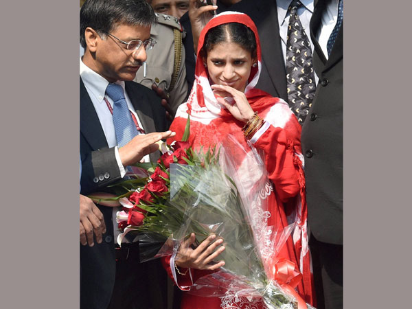 Geeta to bid aideu to Pak; set to arrive in New Delhi today Geeta to bid aideu to Pak; set to arrive in New Delhi today
