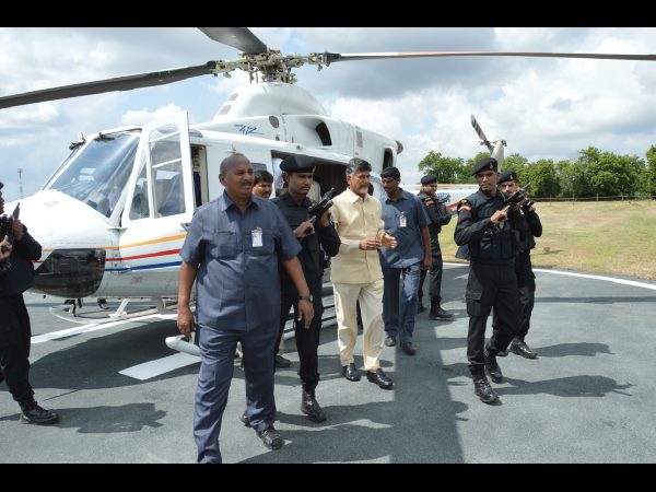 Chandrababu warning to contractors