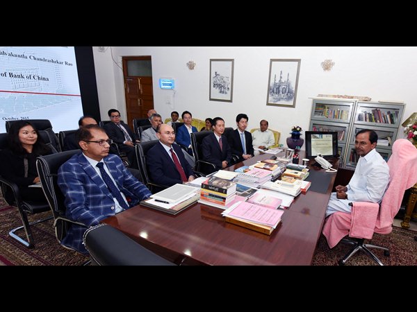 కెసిఆర్‌తో ప్రతినిధులు