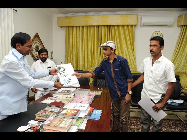 సిఎం కెసిఆర్‌ను కలిసిన రాకేష్