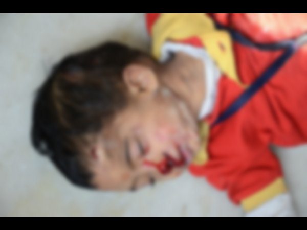 చిన్నారి మృతి ఘటన