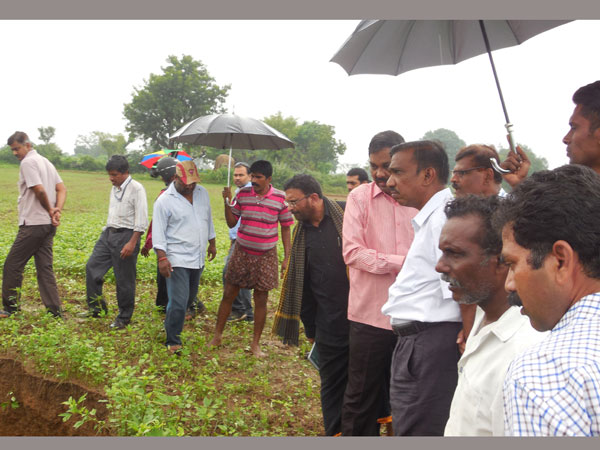 Land dwindled in Kadapa district 