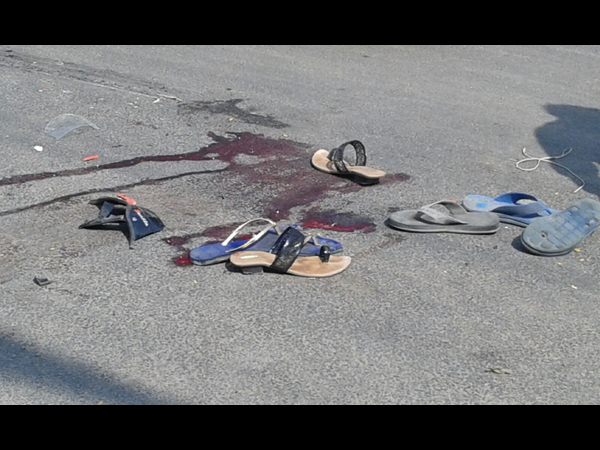 ప్రమాదం వద్ద... ప్రమాదం వద్ద...