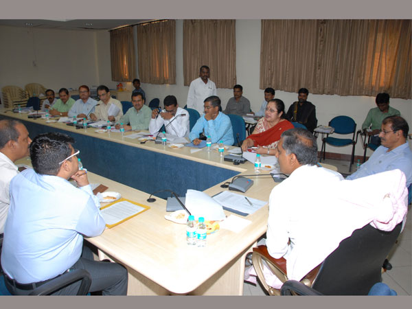 Minister Harish Rao review meeting with officials