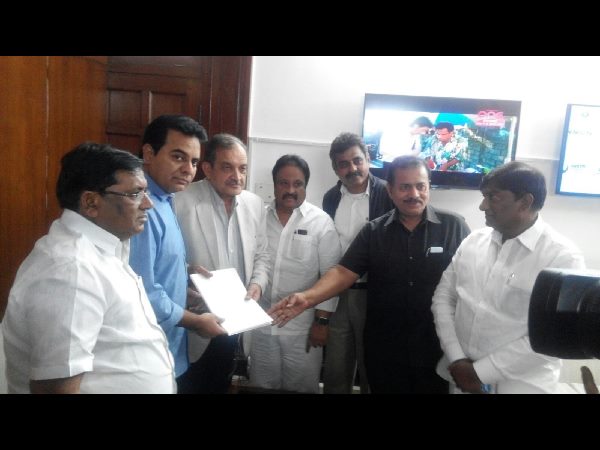  KTR met union minister chaudhary birender singh