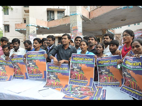 ఓయూలో బీఫ్ ఫెస్టివల్ రగడ