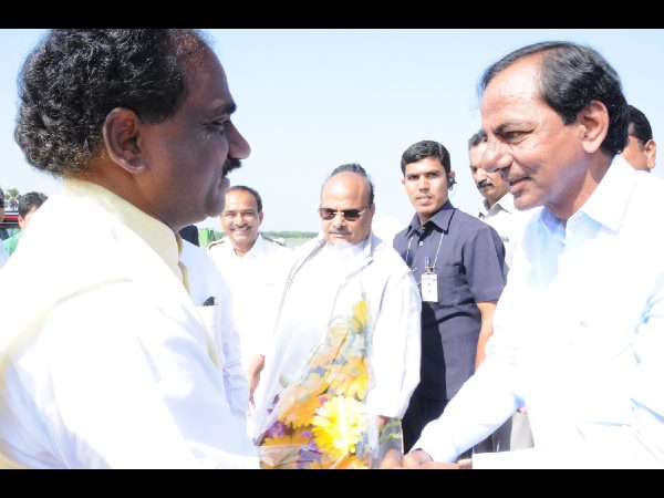 కెసీఆర్ - రావెల - యనమల కెసీఆర్ - రావెల - యనమల