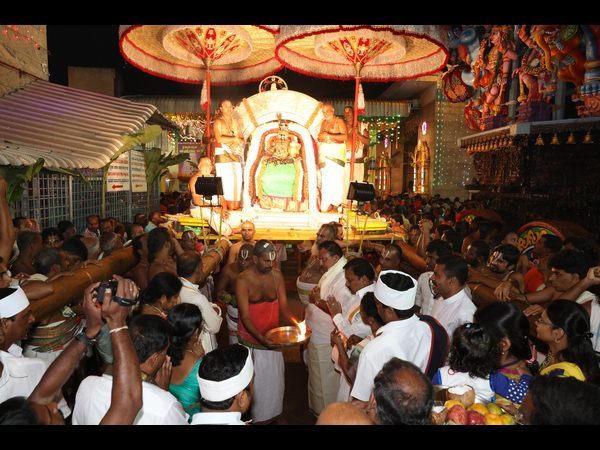 చంద్రప్రభ వాహనసేవ