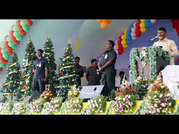 10 కోట్లతో క్రైస్తవ భవన్: క్రిస్మస్‌కు చంద్రన్న కానుకలివే 
