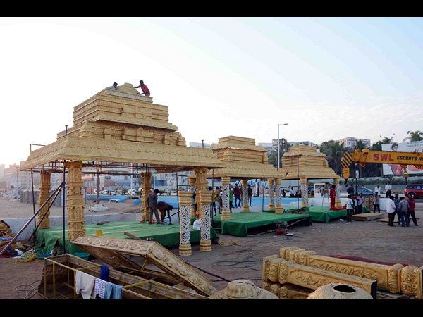 విశాఖ ఉత్సవ్ 2016: ముమ్మరంగా ఏర్పాట్లు, స్టేజ్ ఇదే