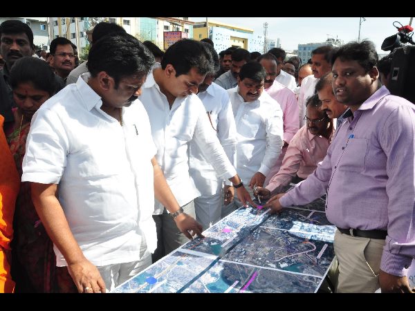 చైనా తరహాలో మూడేళ్లలో స్కైవేలు నిర్మిస్తామన్న కేటీఆర్