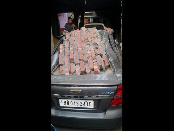 కారు ధ్వంసం