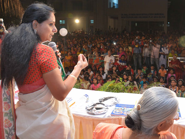 Hansraj Gangaram questions Kavitha over Hyderabad Income