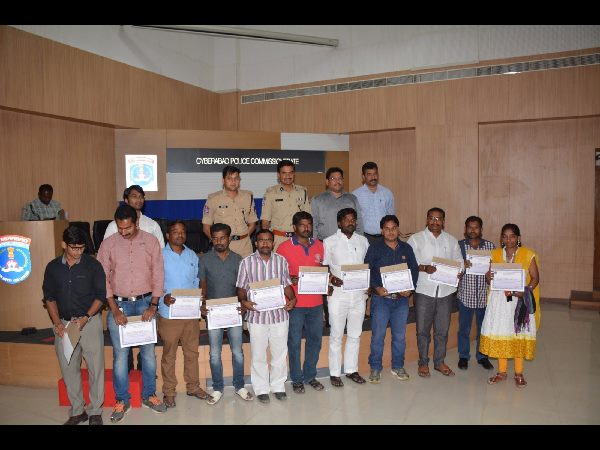 సైబరాబాద్‌లో 'గుడ్ సిటిజన్స్' వీరే 
