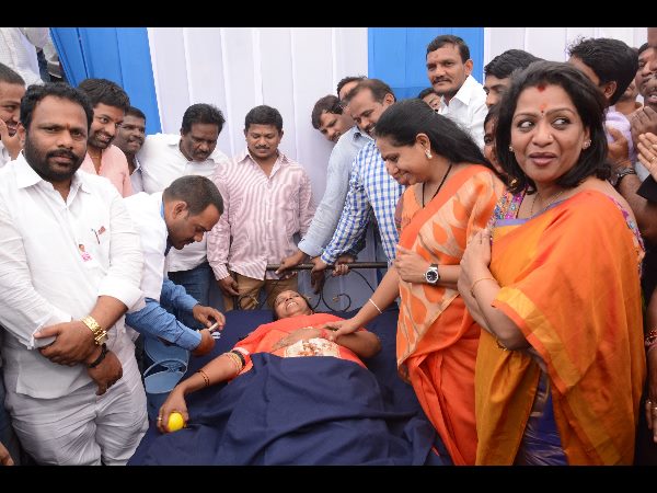 పిజెఆర్ జయంతి వేడుకలో కవిత