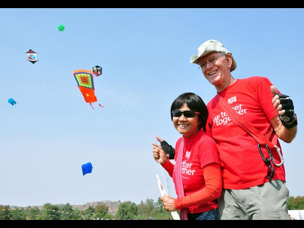 అగాఖాన్ అకాడమీలో పతంగుల పండుగ