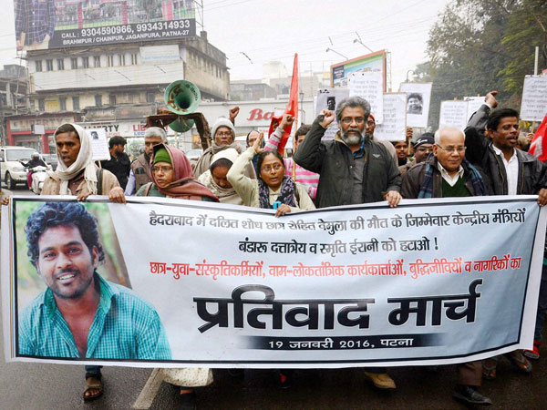 Outrage over dalit scholar Rohith Vemula suicide: Timeline