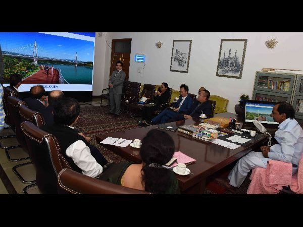 కెసిఆర్‌తో చైనా ప్రతినిధుల భేటీ