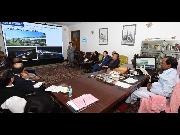 కెసిఆర్‌తో చైనా ప్రతినిధుల భేటీ