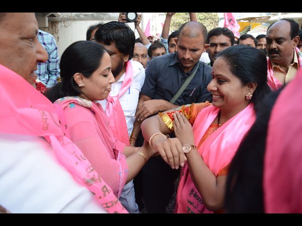 గ్రేటర్‌లో కవిత ప్రచారం