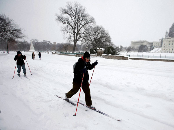 అమెరికాలో మంచు తుఫాన్