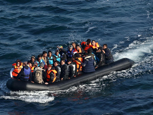 Rescuers watch 31 refugees drown in the Aegean Sea because they feared being charged with people smuggling Rescuers watch 31 refugees drown in the Aegean Sea because they feared being charged with people smuggling