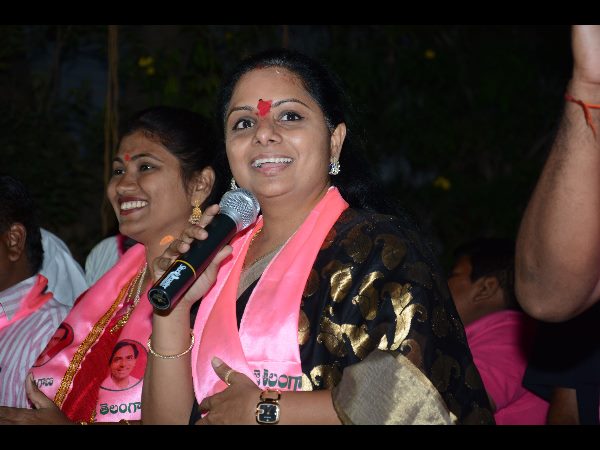 కవిత ప్రచారం