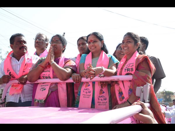 కవిత ప్రచారం