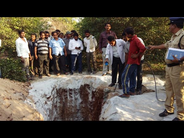 Shanvi slipped into borewell in Nalgonda district