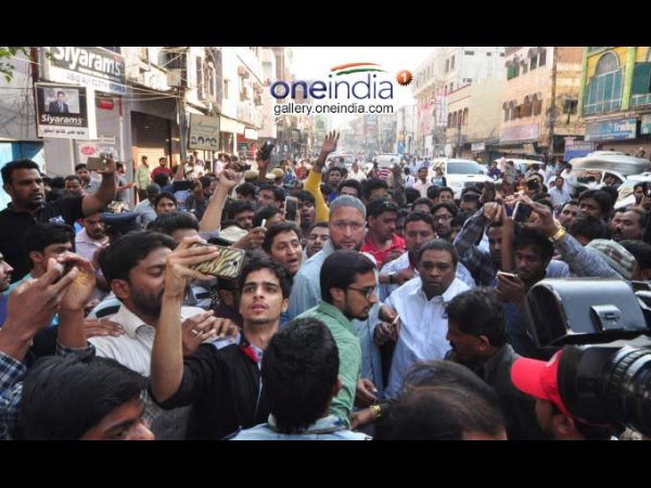 Owaisi's men attack Telangana Deputy CM Mahmood Ali's house, MIM MLA arrested