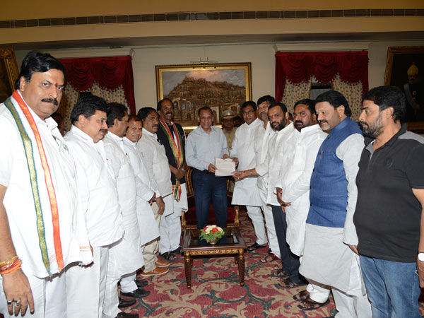 MIM activists attack Congress, BJP, TRS leaders, Opposition demand for Section 8