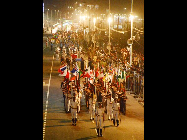 భారత నౌకాదళ చరిత్రలోనే ఇదొక అరుదైన ఘట్టం భారత నౌకాదళ చరిత్రలోనే ఇదొక అరుదైన ఘట్టం