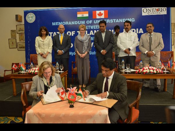 ఒంటారియోతో ఒప్పందాలు